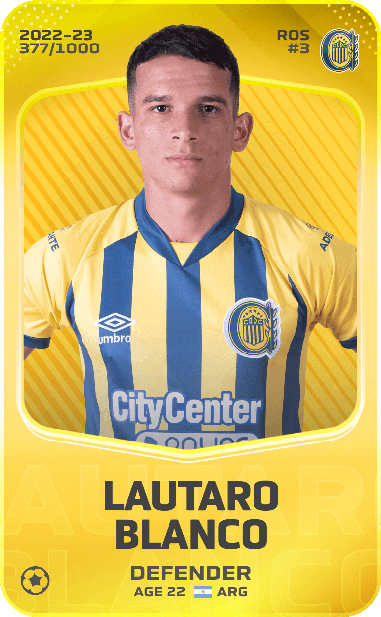Lautaro Blanco 2022-23 • Limited 377/1000