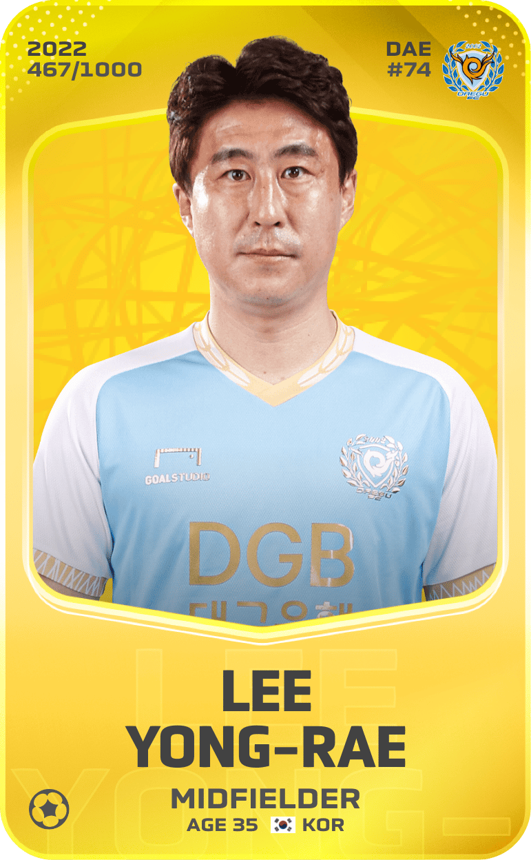 Lee Yong-Rae 2022-23 • Limited 467/1000