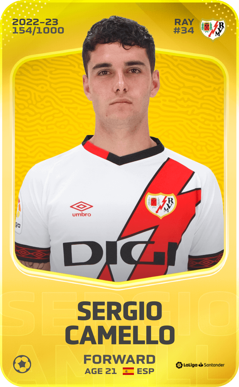 Sergio Camello 2022-23 • Limited 154/1000