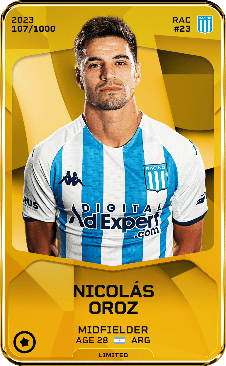 Nicolás Oroz 2023-24 • Limited 107/1000