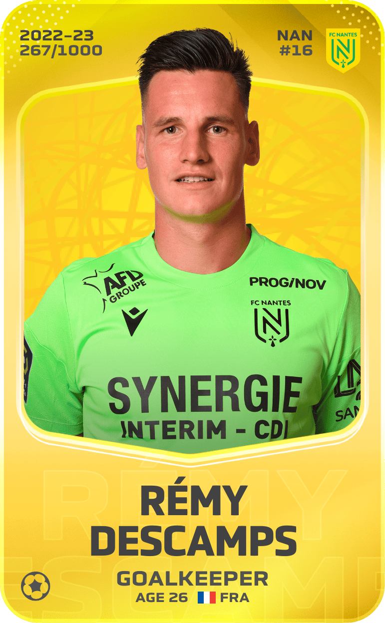 Rémy Descamps 2022-23 • Limited 267/1000