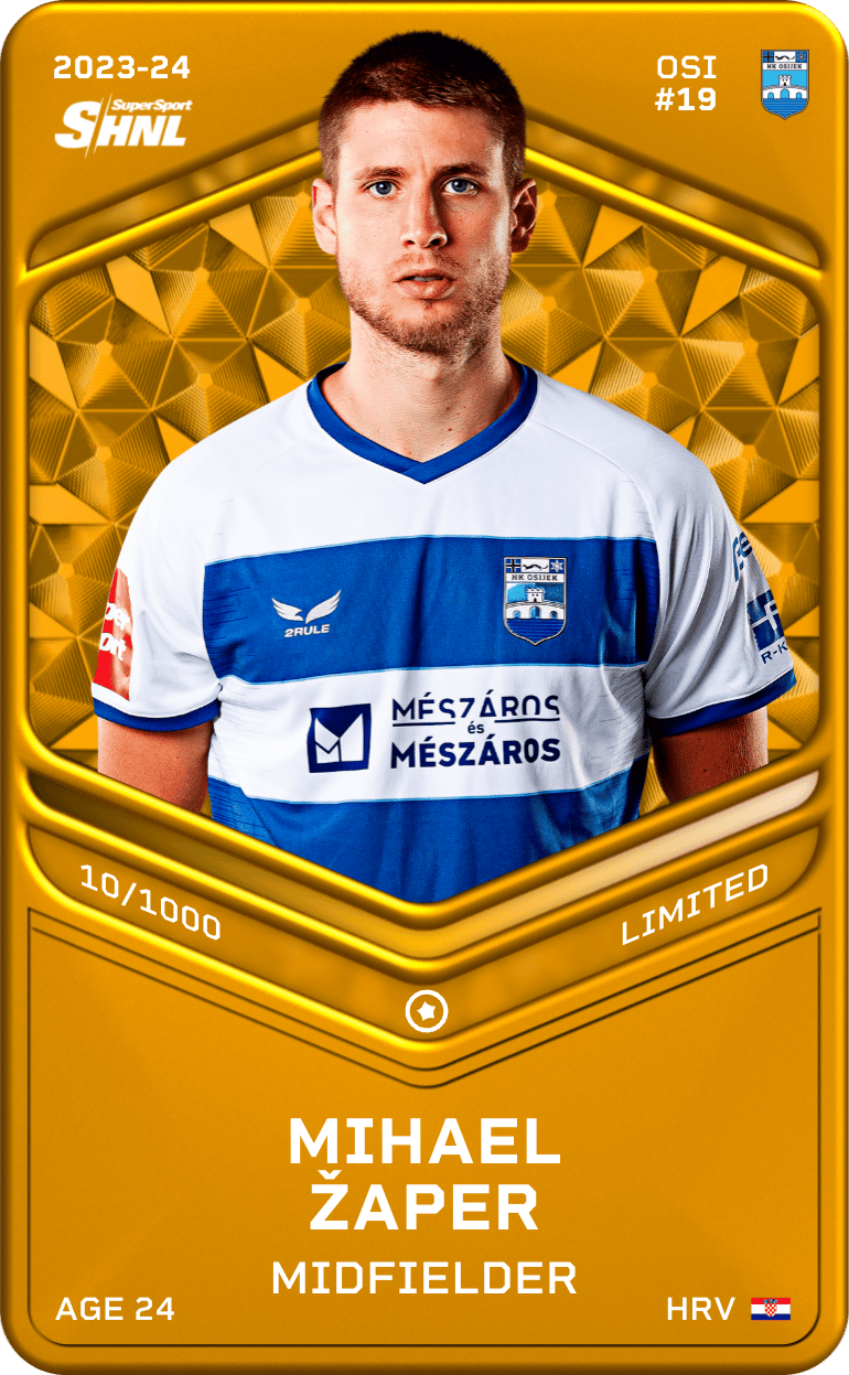 Mihael Žaper 2023-24 • Limited 10/1000