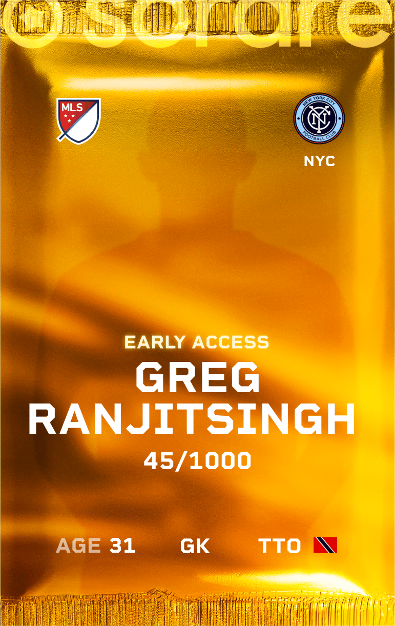 Greg Ranjitsingh 2025-26 • Limited 45/1000