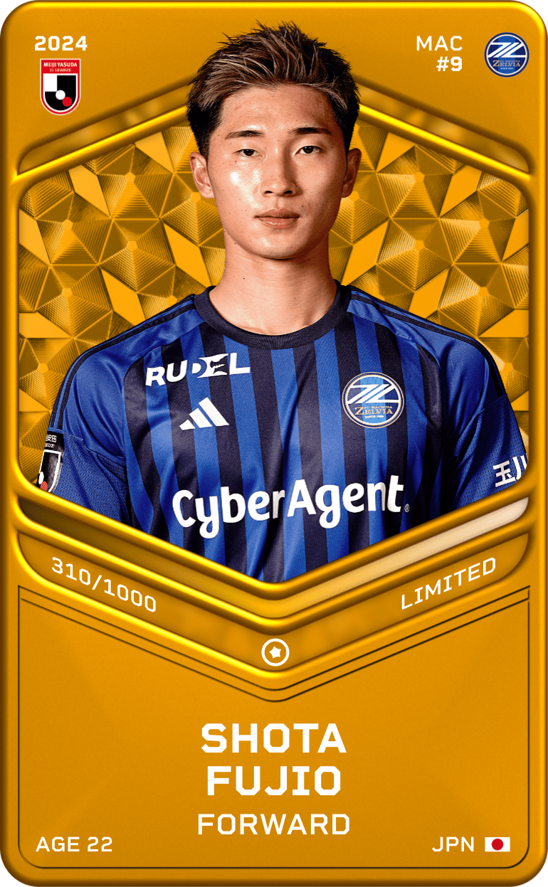 Shota Fujio 2024-25 • Limited 310/1000