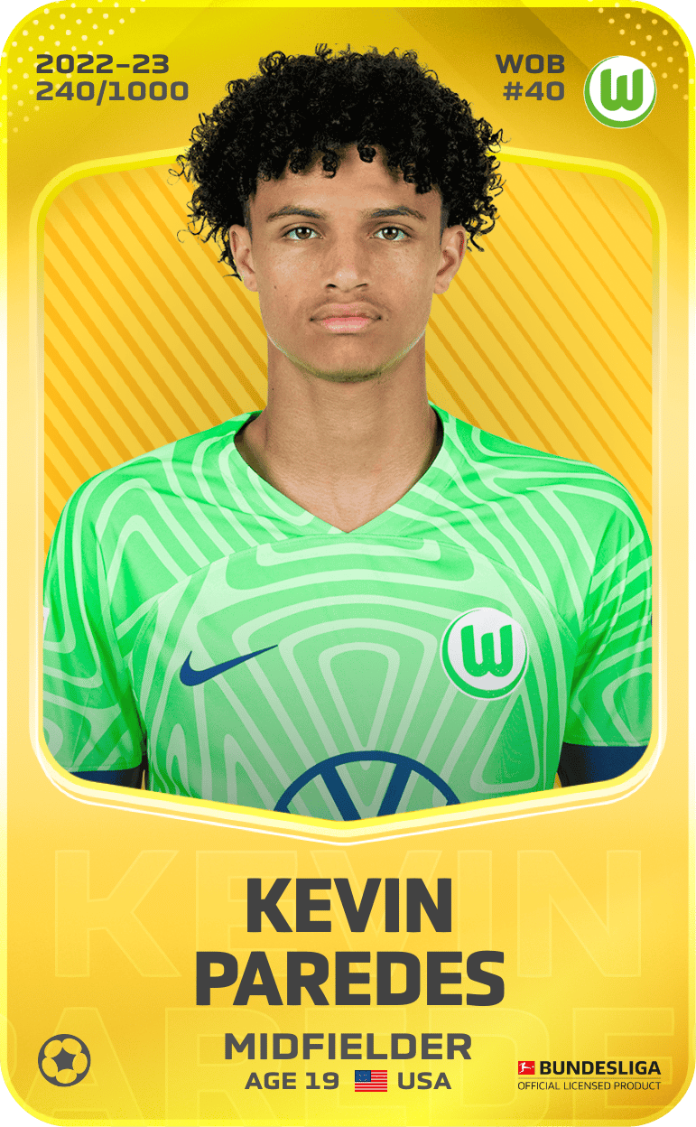 Kevin  Paredes 2022-23 • Limited 240/1000