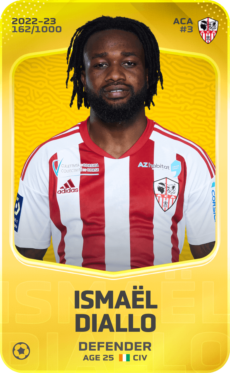 Ismaël Diallo 2022-23 • Limited 162/1000