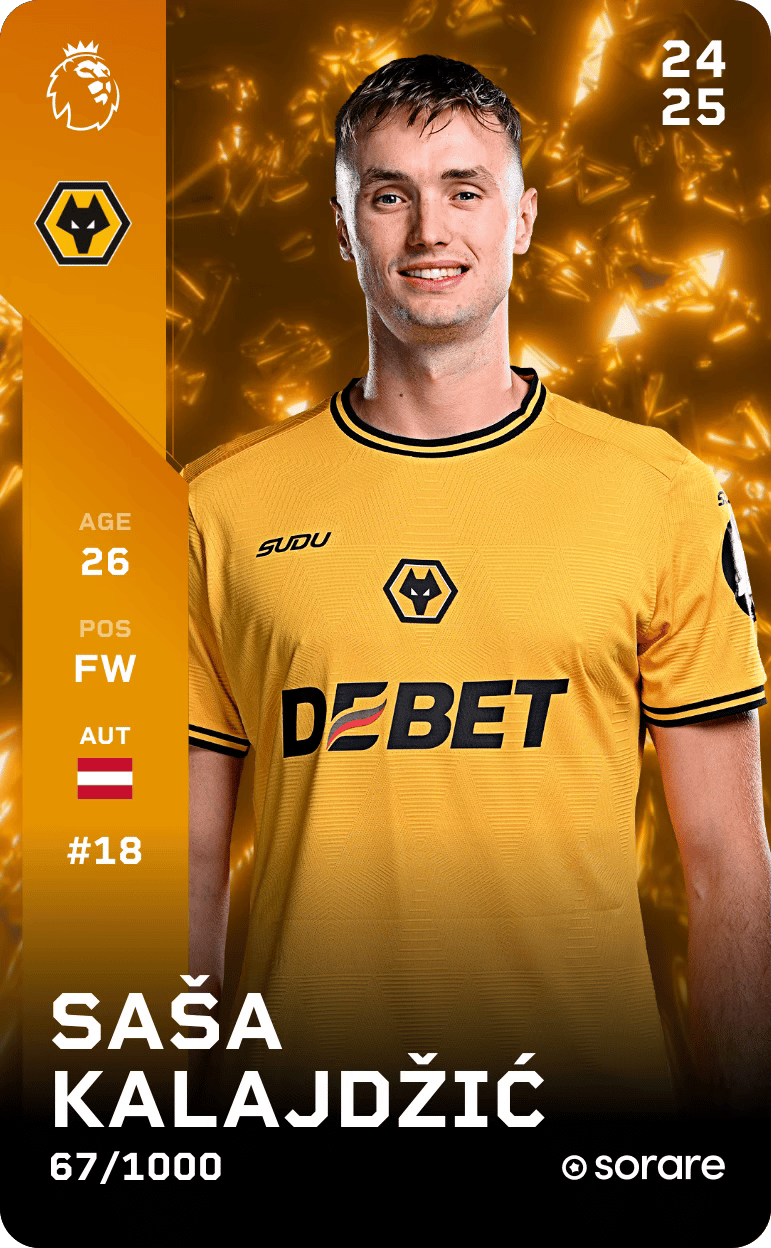 Saša Kalajdžić 2024-25 • Limited 67/1000