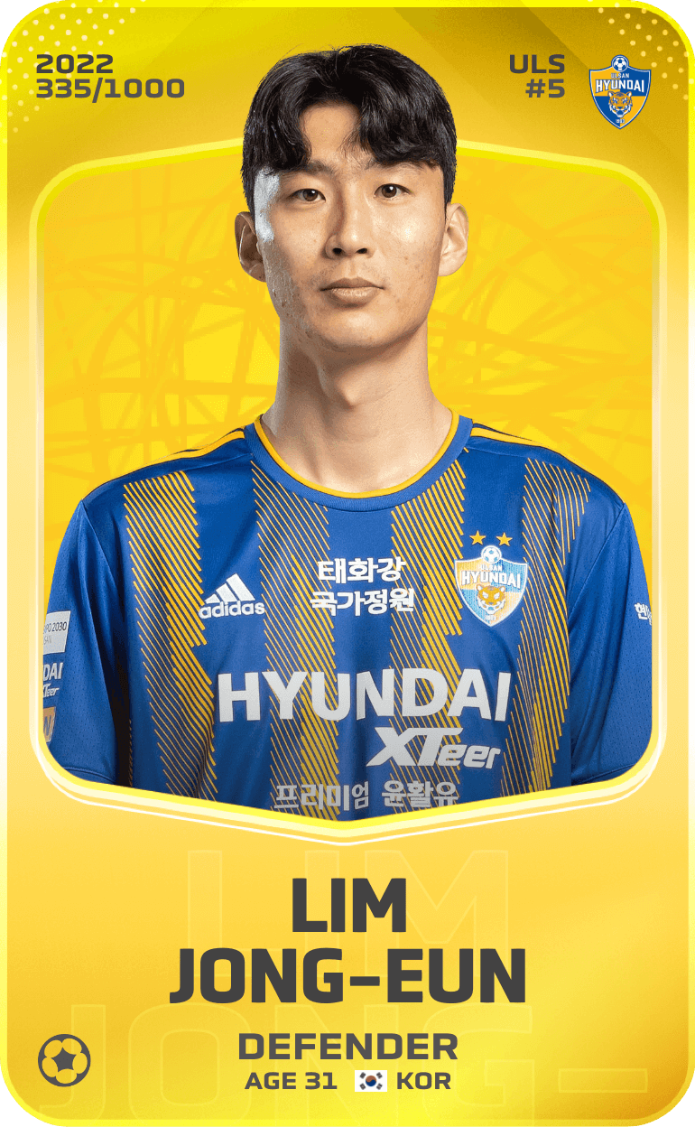 Lim Jong-Eun 2022-23 • Limited 335/1000