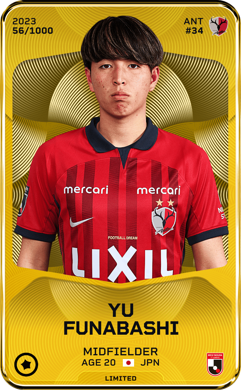 Yu Funabashi 2023-24 • Limited 56/1000