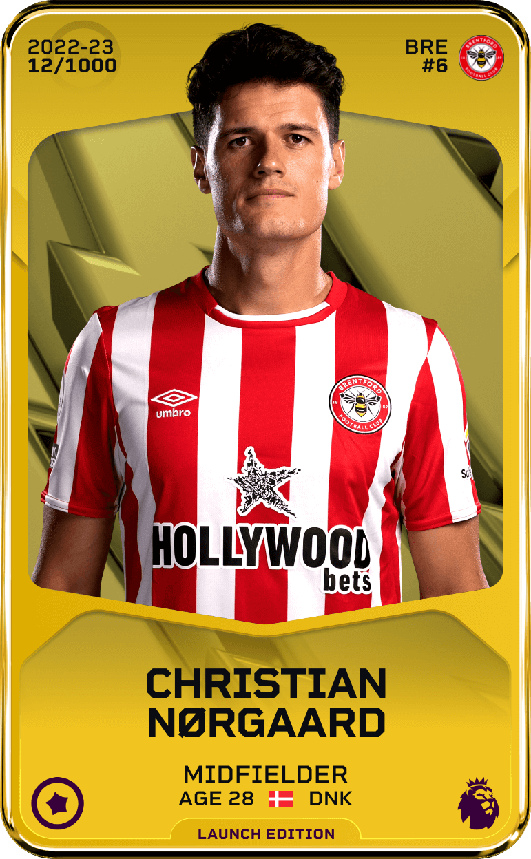 Christian Nørgaard 2022-23 • Limited 12/1000