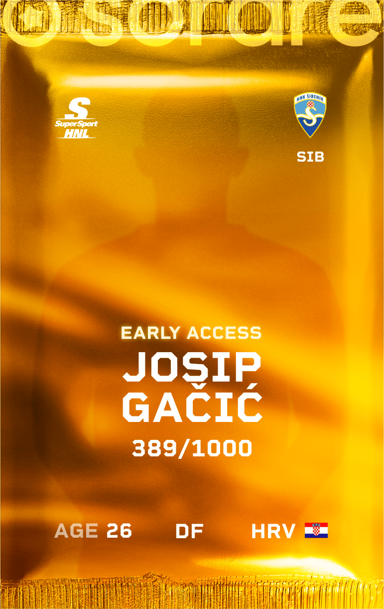 Josip Gačić 2024-25 • Limited 389/1000