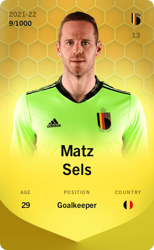 Matz Sels 2021-22 • Limited 9/1000