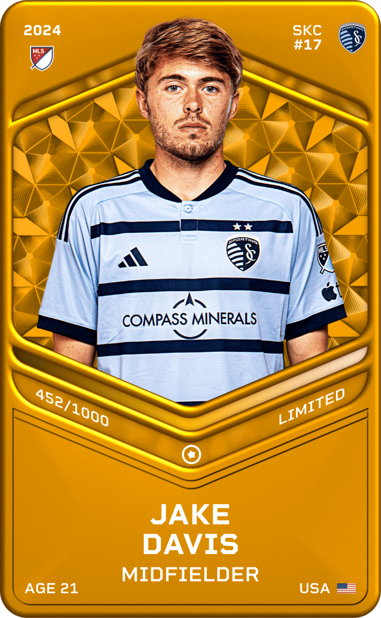 Jake Davis 2024-25 • Limited 452/1000