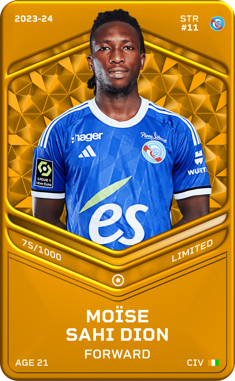 Moïse Sahi Dion 2023-24 • Limited 75/1000