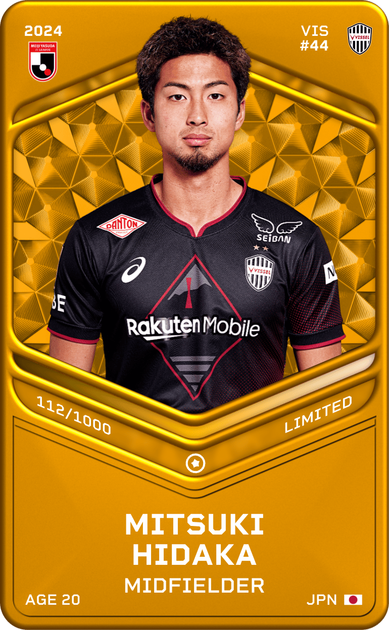 Mitsuki Hidaka 2024-25 • Limited 112/1000