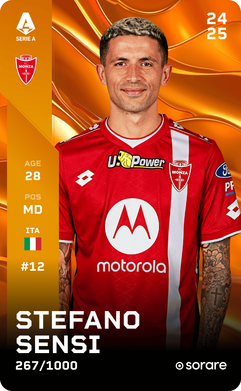 Stefano Sensi 2024-25 • Limited 267/1000