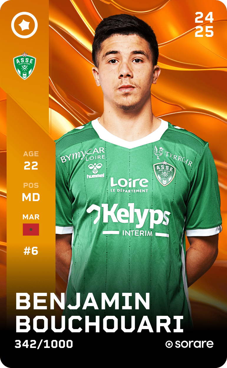 Benjamin Bouchouari 2024-25 • Limited 342/1000