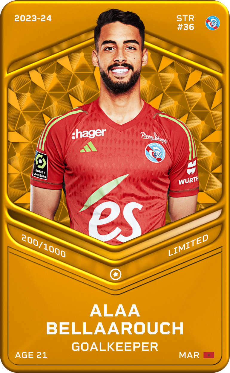 Alaa Bellaarouch 2023-24 • Limited 200/1000