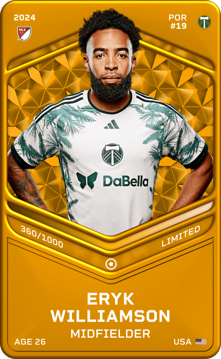 Eryk Williamson 2024-25 • Limited 360/1000