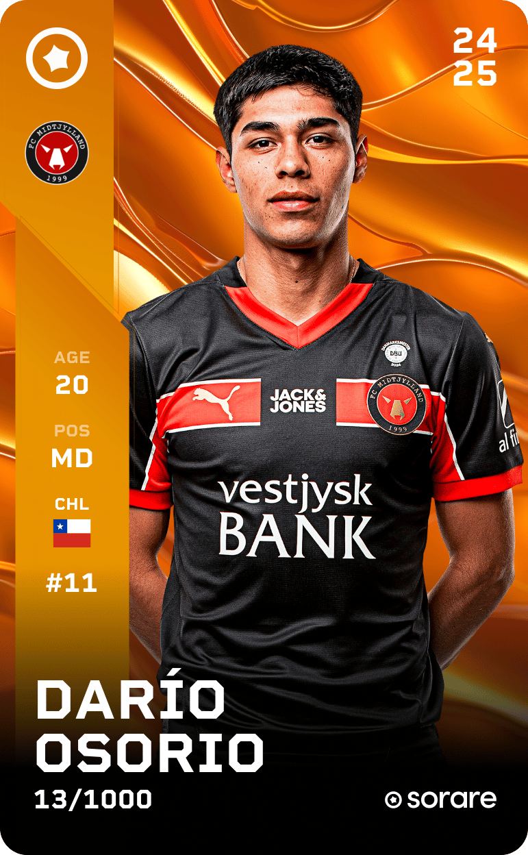 Darío Osorio 2024-25 • Limited 13/1000