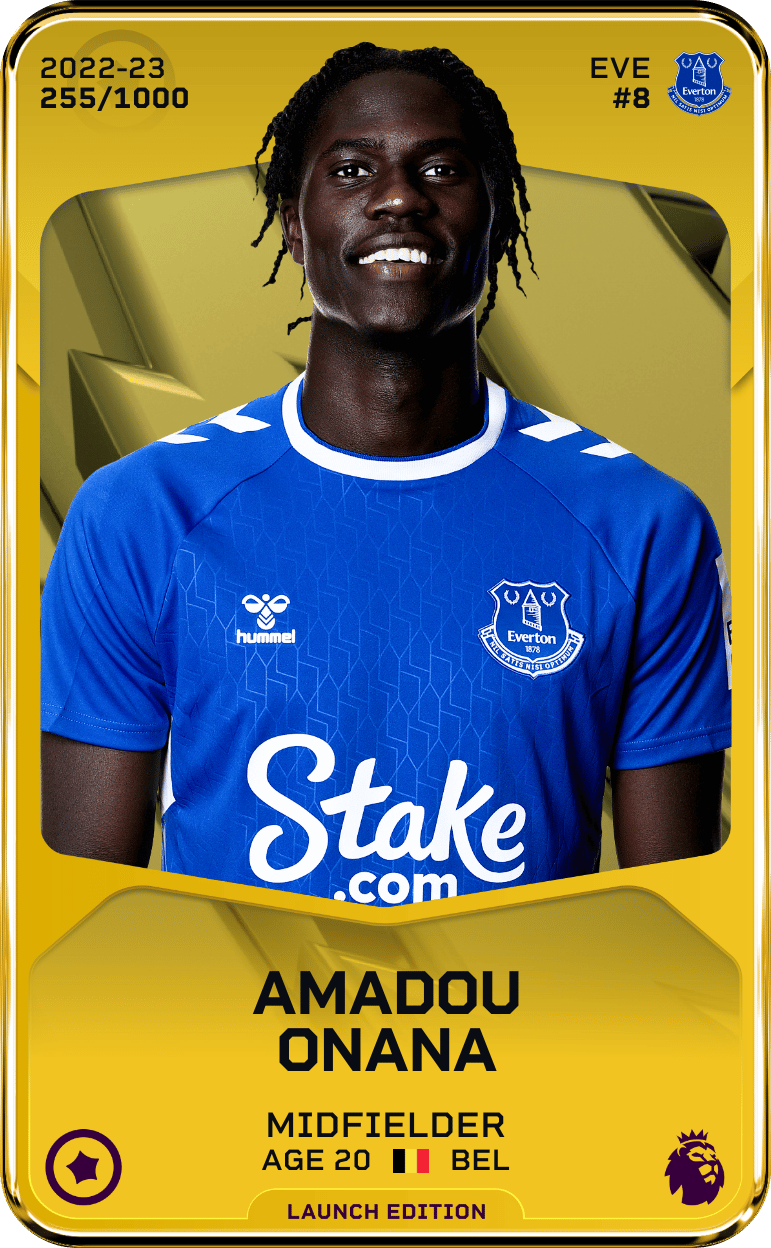 Amadou Onana 2022-23 • Limited 255/1000