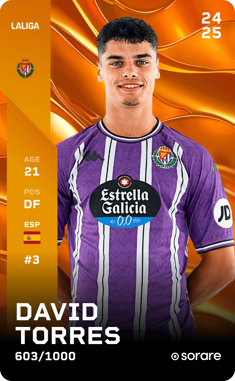 David Torres 2024-25 • Limited 603/1000