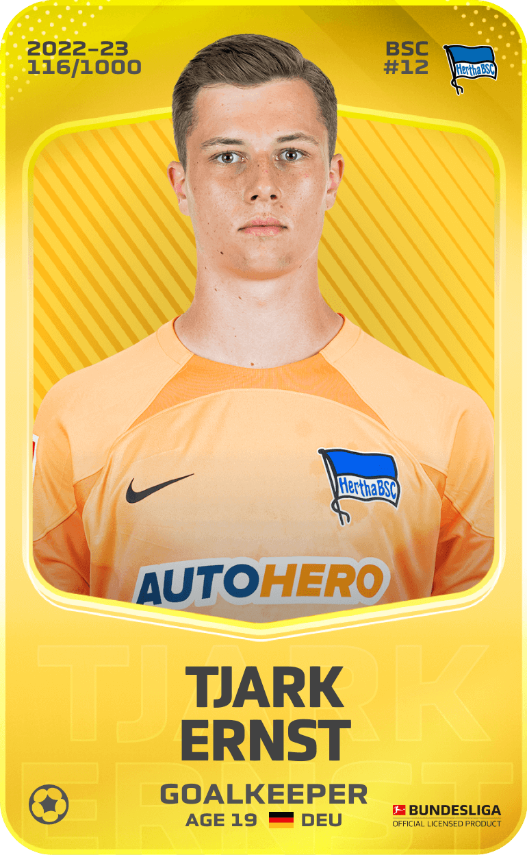 Tjark Ernst 2022-23 • Limited 116/1000