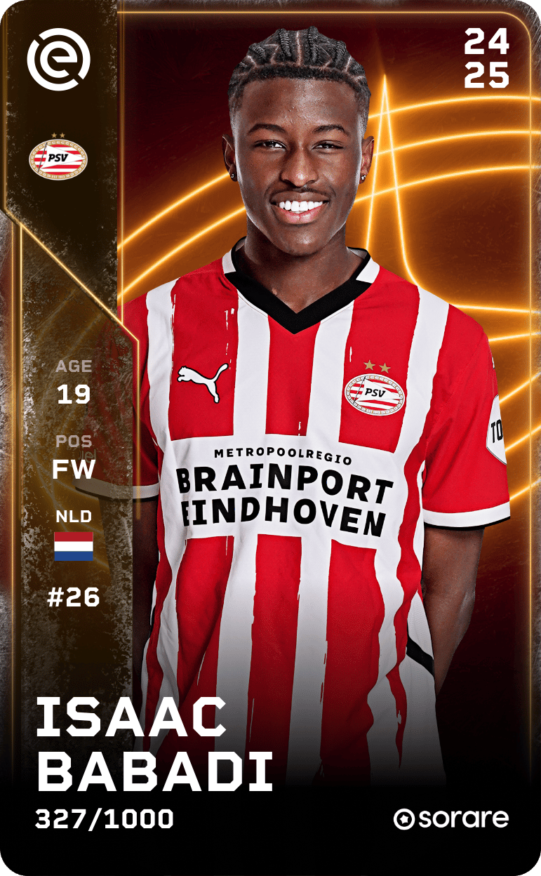 Isaac Babadi 2024-25 • Limited 327/1000