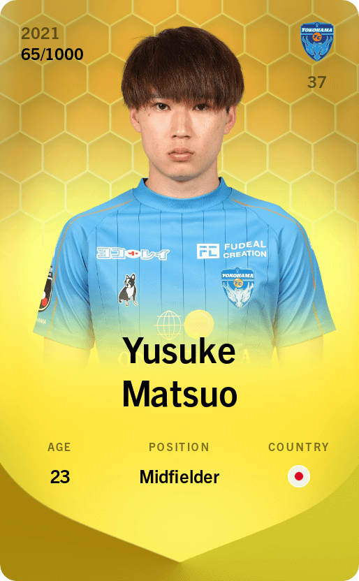 Yusuke Matsuo 2021-22 • Limited 65/1000