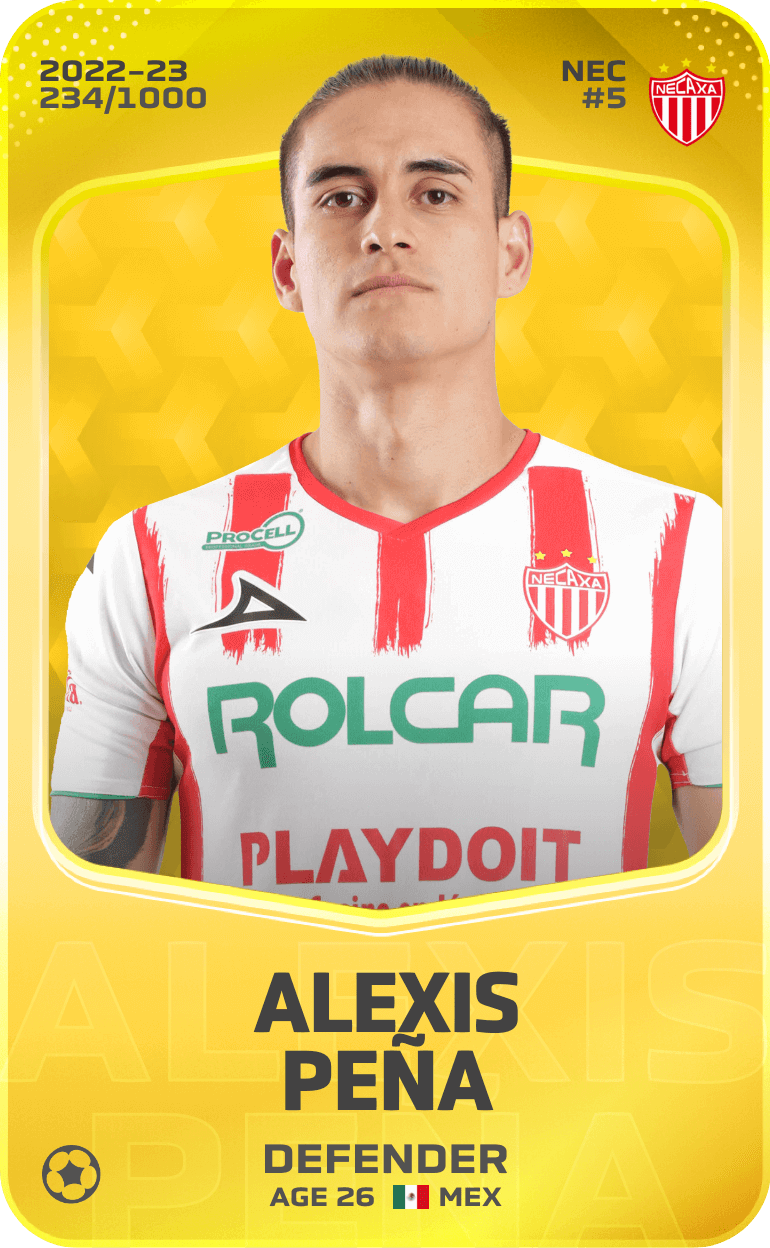 Alexis Peña 2022-23 • Limited 234/1000