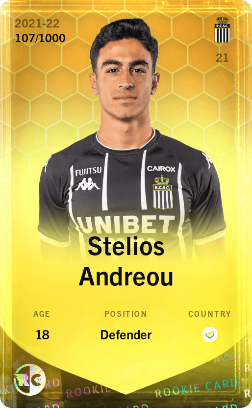 Stelios Andreou 2021-22 • Limited 107/1000