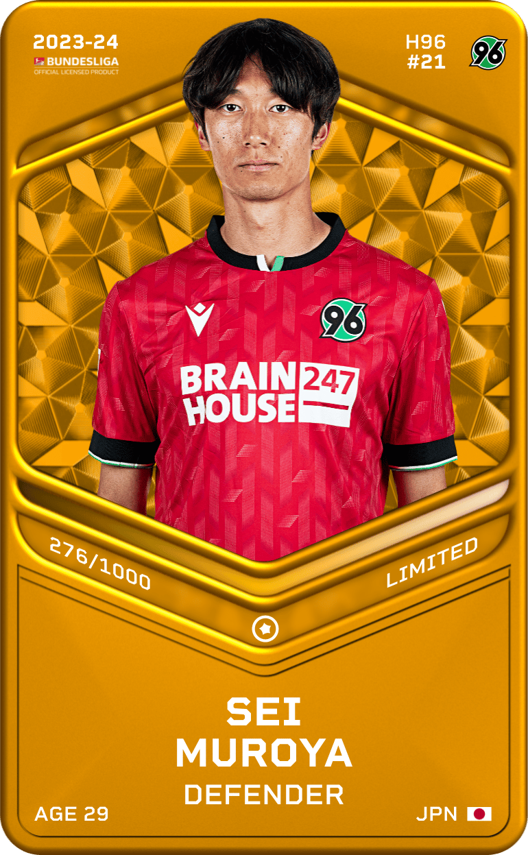 Sei Muroya 2023-24 • Limited 276/1000