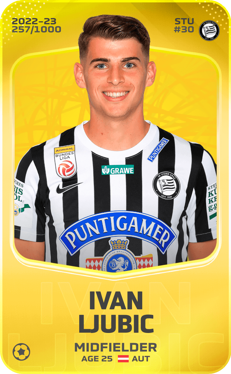 Ivan Ljubic 2022-23 • Limited 257/1000
