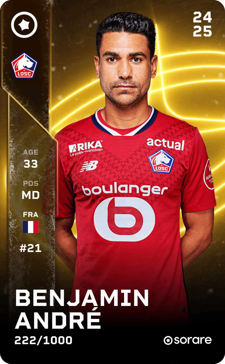 Benjamin André 2024-25 • Limited 222/1000