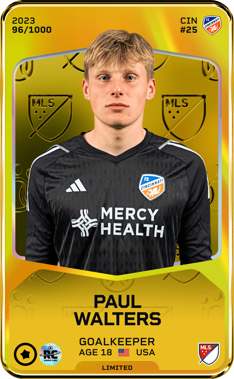 Paul Walters 2023-24 • Limited 96/1000