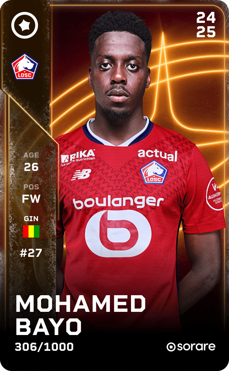 Mohamed Bayo 2024-25 • Limited 306/1000