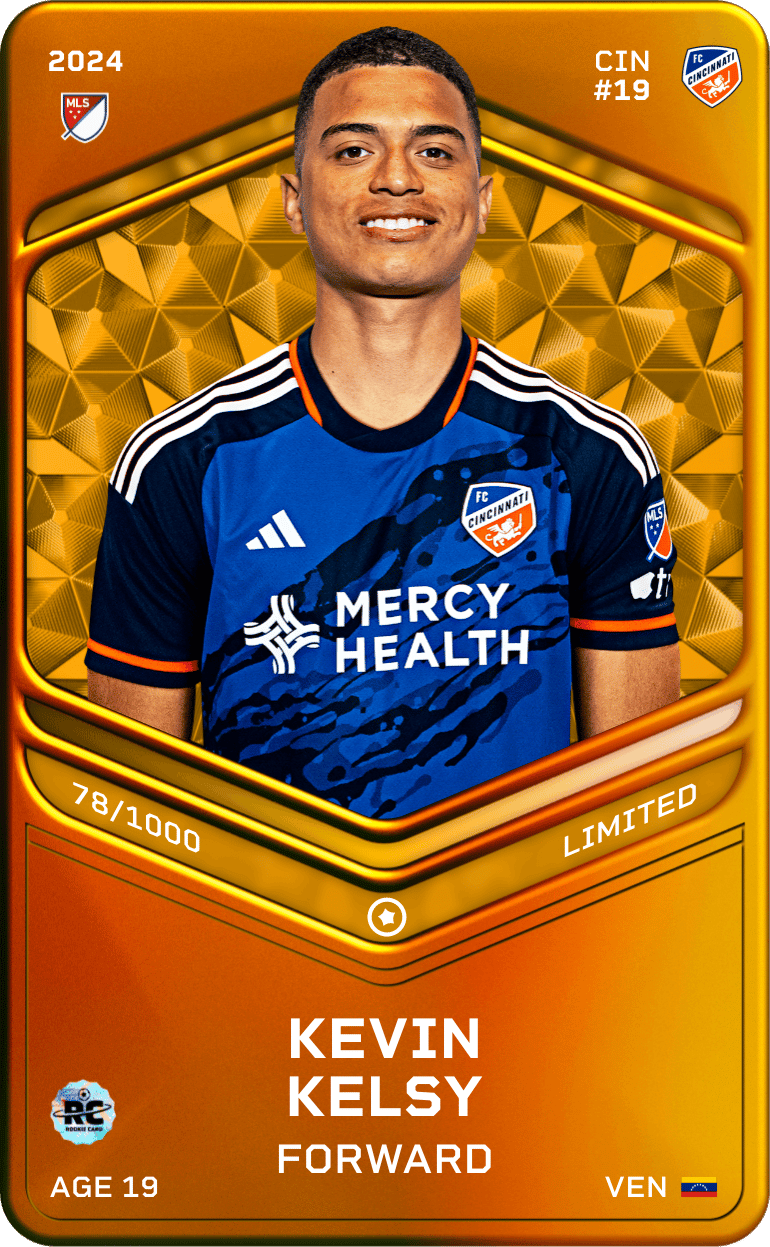 Kevin Kelsy 2024-25 • Limited 78/1000