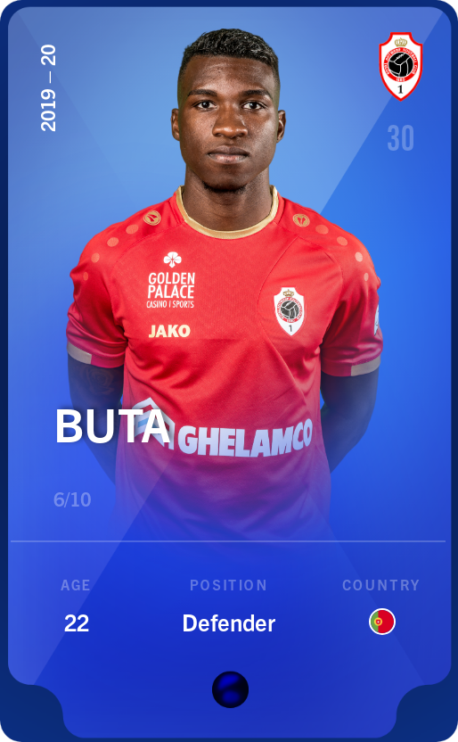 Sorare - Sorare Official - Buta 2019-20 • Super Rare 6/10 - NFT # 78131286310819692788783532451239605390254719741846481317466888639264205919241