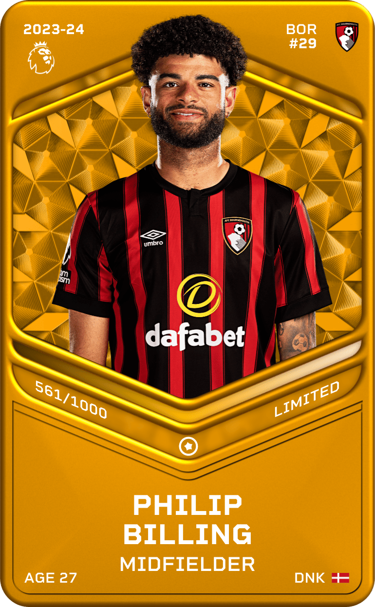Philip Billing 2023-24 • Limited 561/1000