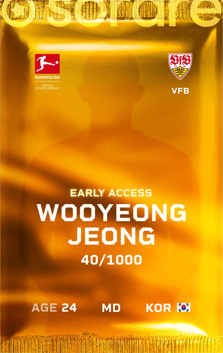Wooyeong Jeong 2024-25 • Limited 40/1000