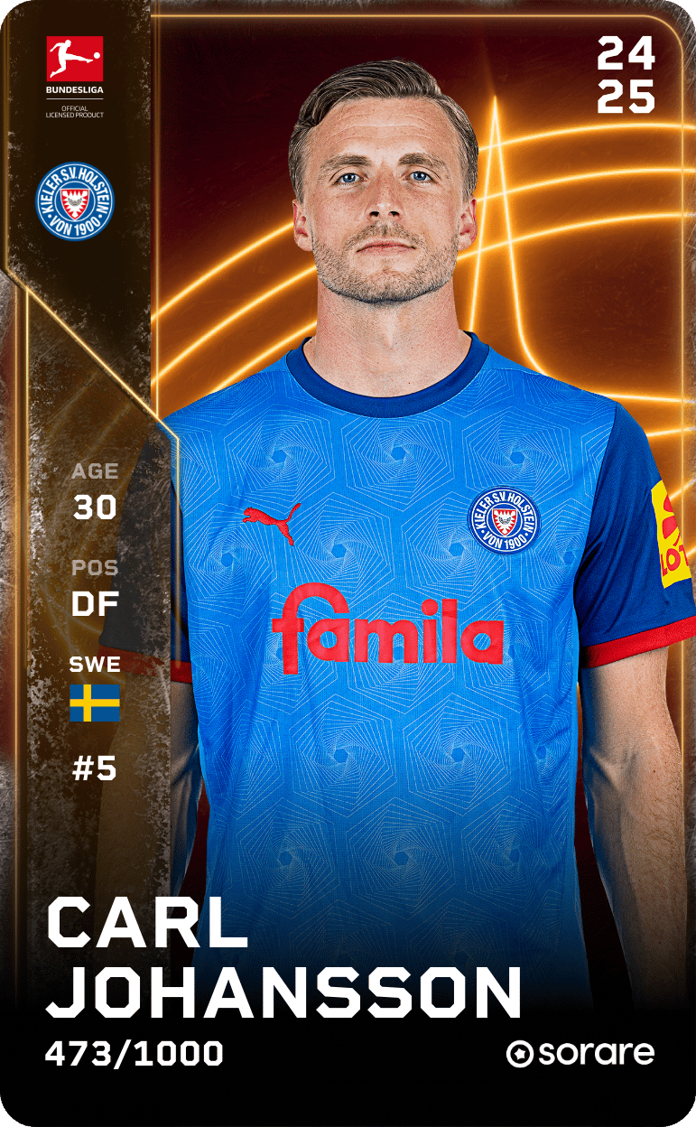 Carl Johansson 2024-25 • Limited 473/1000