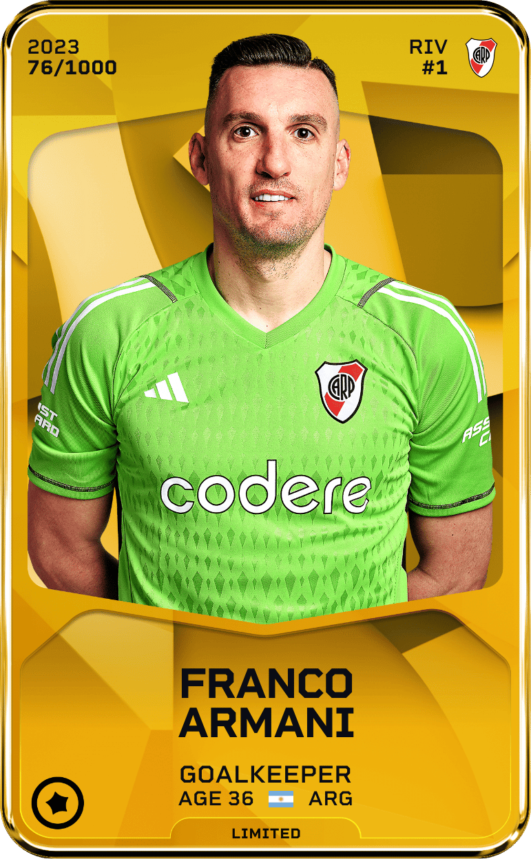 Franco Armani 2023-24 • Limited 76/1000