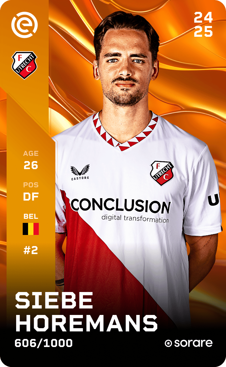 Siebe Horemans 2024-25 • Limited 606/1000