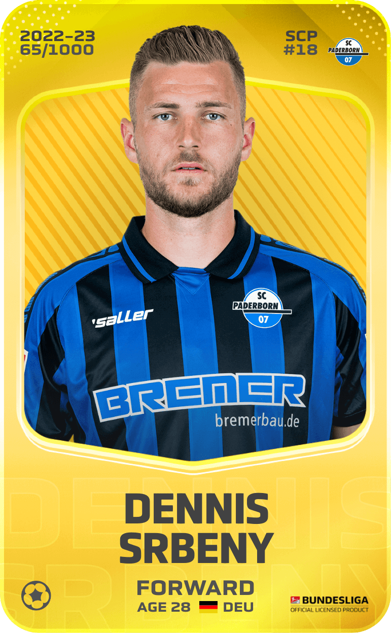 Dennis Srbeny 2022-23 • Limited 65/1000