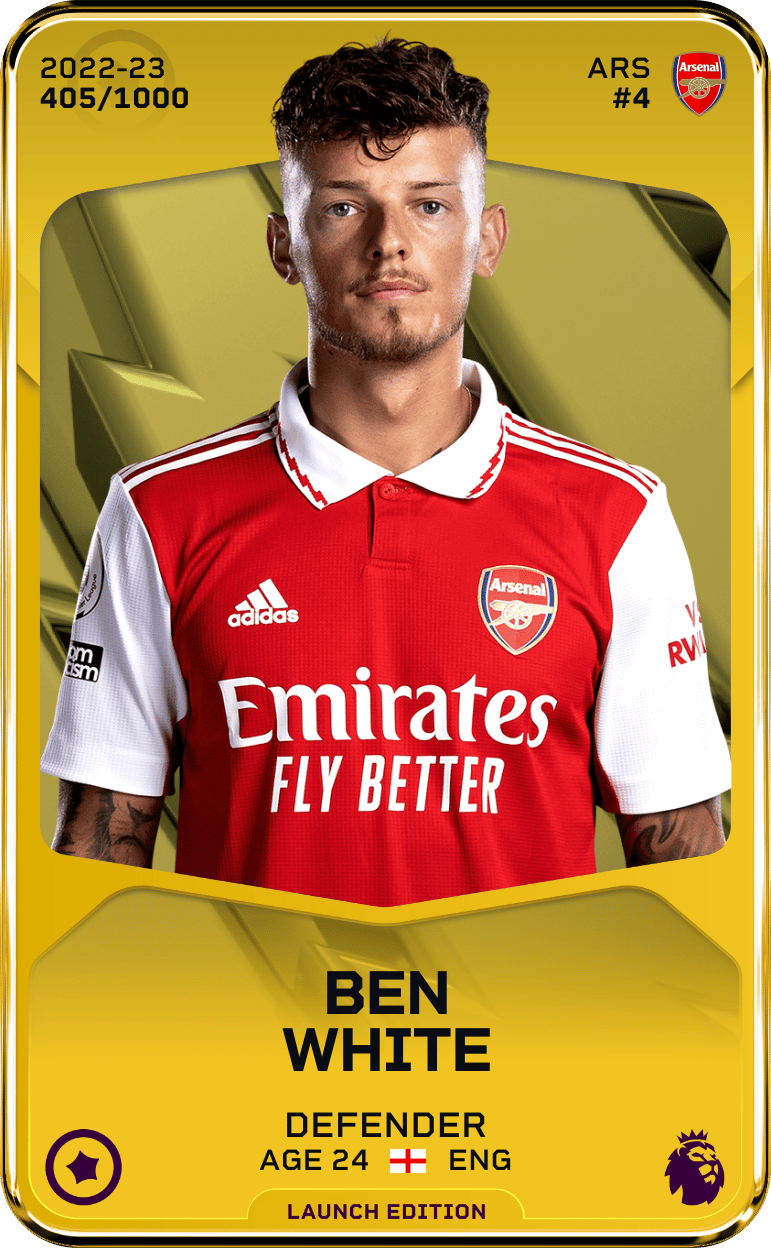 Ben White 2022-23 • Limited 405/1000