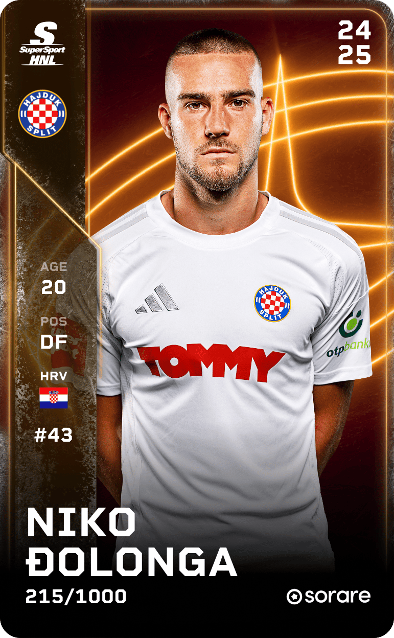Niko Đolonga 2024-25 • Limited 215/1000