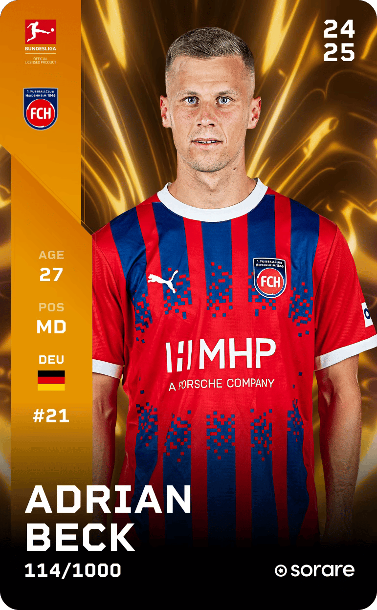 Adrian Beck 2024-25 • Limited 114/1000