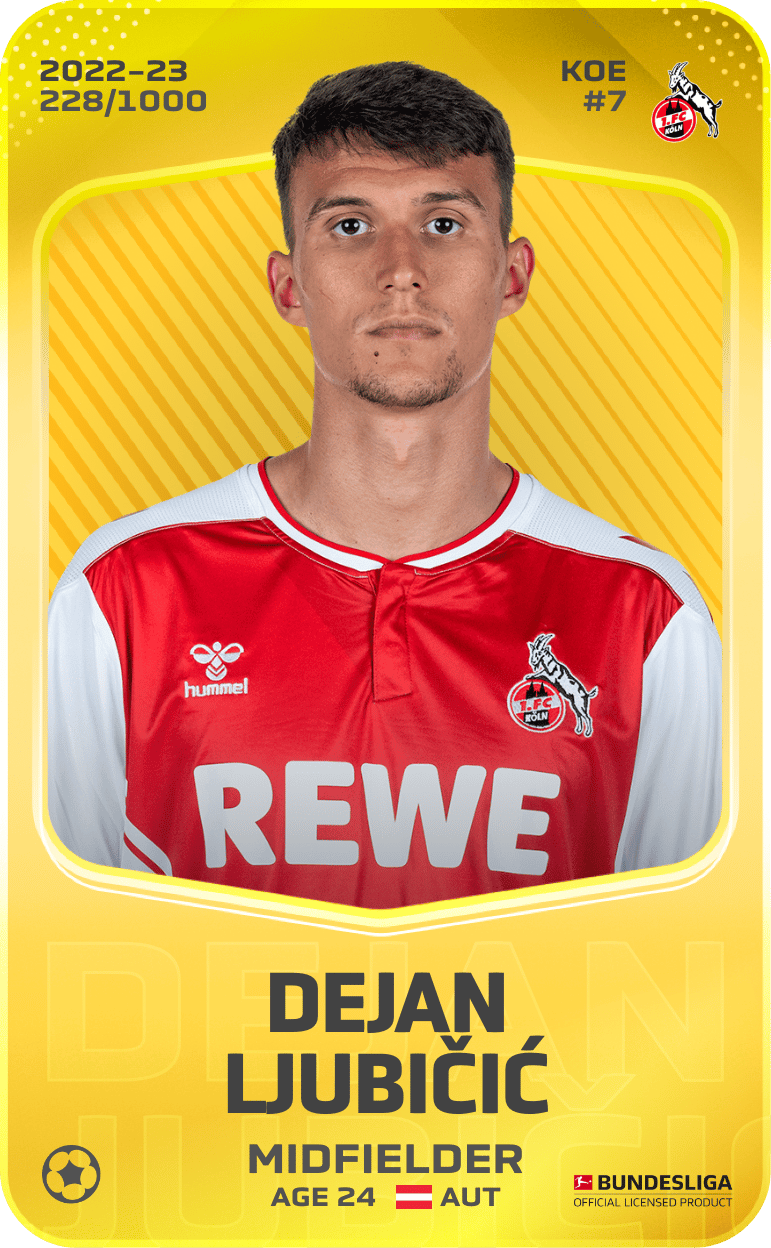 Dejan Ljubičić 2022-23 • Limited 228/1000