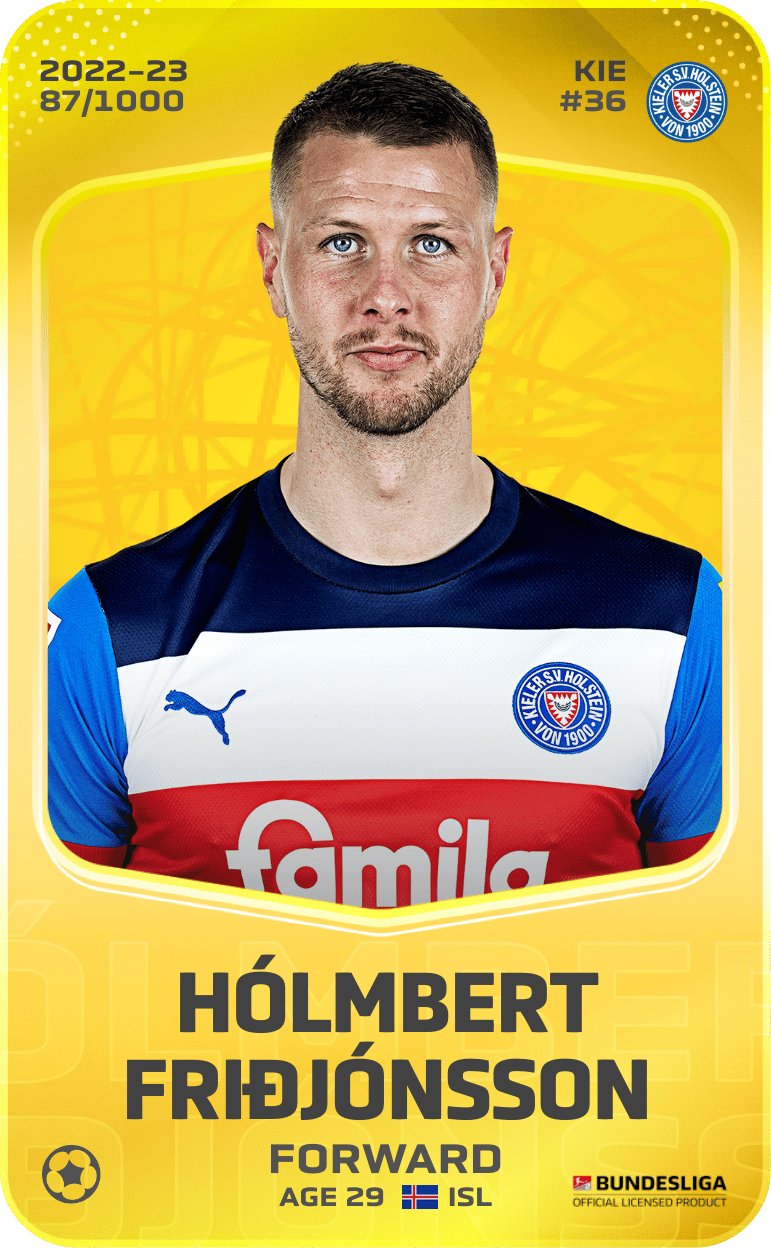 Hólmbert Friðjónsson 2022-23 • Limited 87/1000