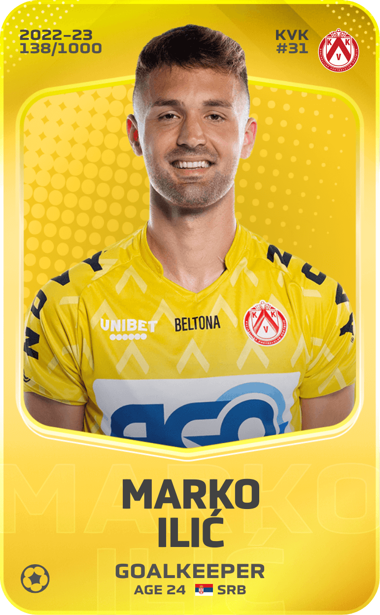 Marko Ilić 2022-23 • Limited 138/1000